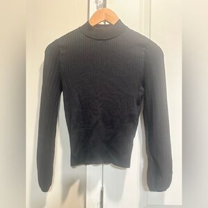 Express‎ black turtleneck sweater XS